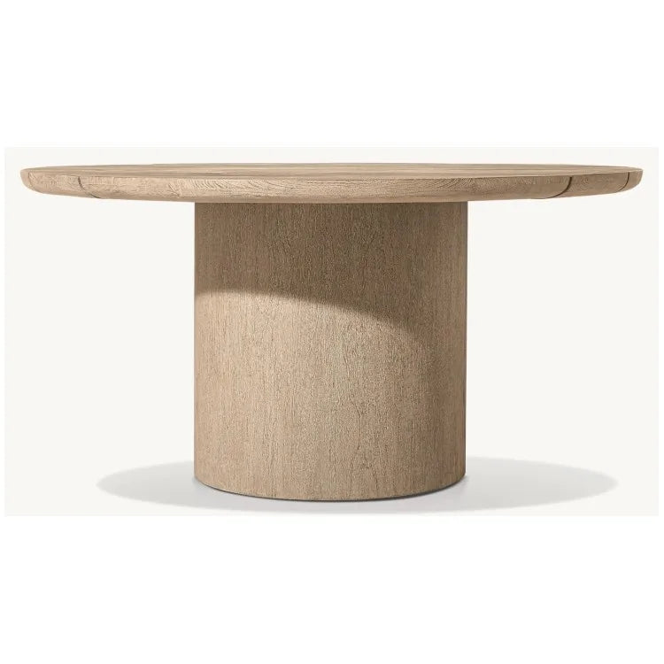 Teak Dining Set Round 4 Chairs Contemporary Alfresco Outdoor Living Australia