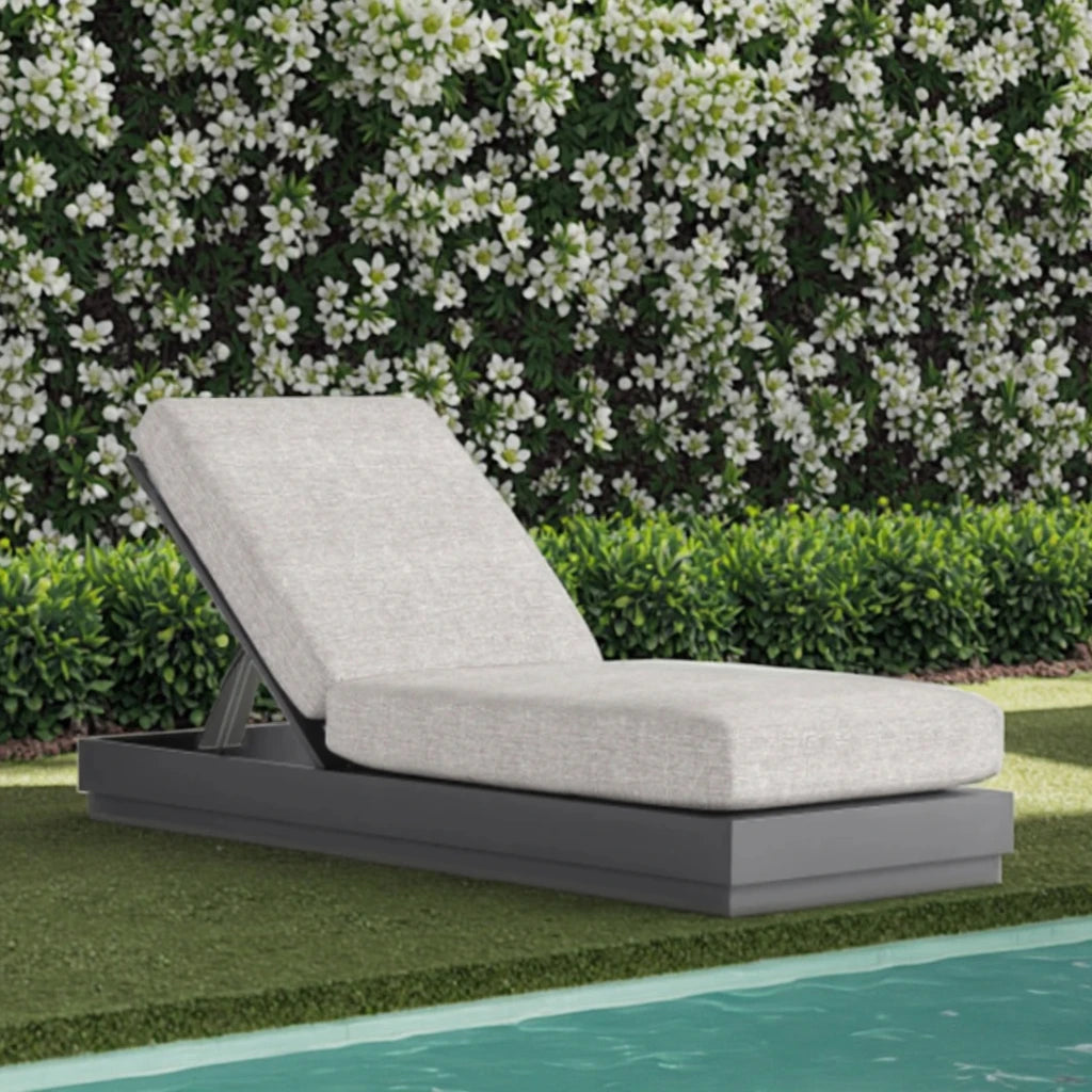 Custom Aluminium Sun Lounger Contemporary Alfresco Outdoor Living Australia