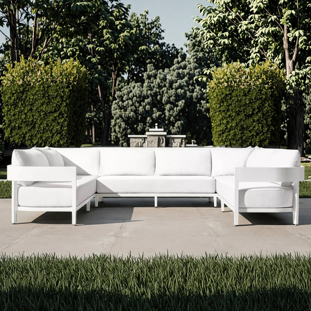 Luxury Sectional Sofa Curved Modern Alfresco Outdoor Living Australia