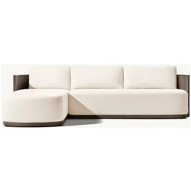 Custom Aluminium L-Shaped Lounge, Sectional, Alfresco Outdoor Living Australia