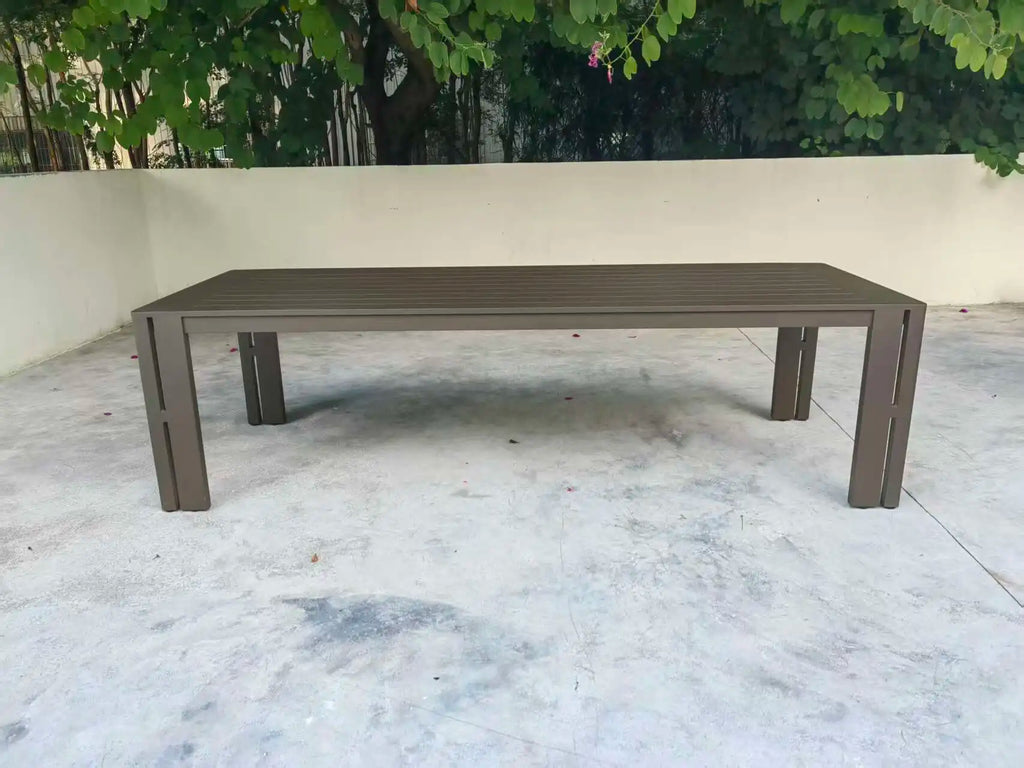 Architectural Outdoor Dining Table Contemporary Alfresco Outdoor Living Australia
