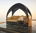 Custom Outdoor Furniture Canopy Daybed Wicker Alfresco Outdoor Living Australia