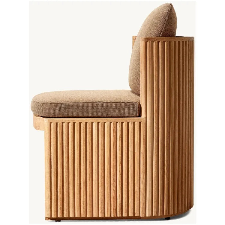 Designer Teak Outdoor Armchair Traditional Alfresco Outdoor Living Australia