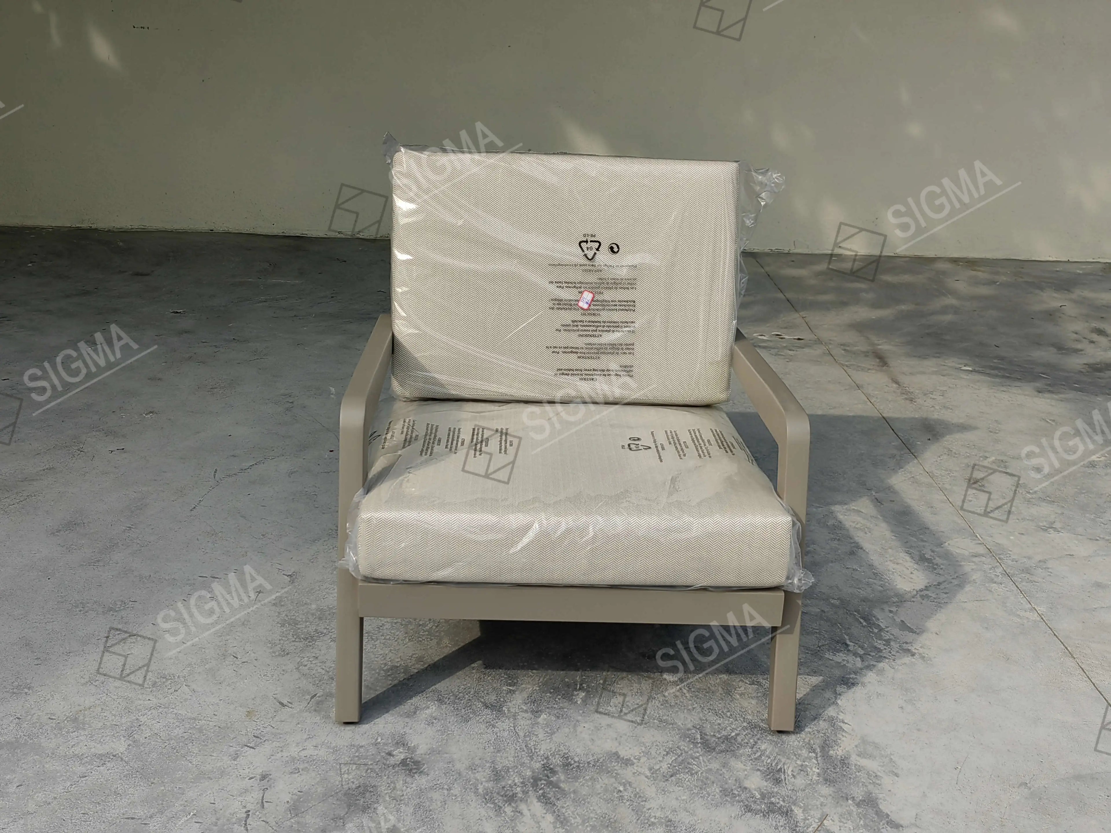 Designer Outdoor Furniture Single Chair Aluminum Alfresco Outdoor Living Australia