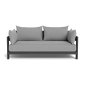 Custom Outdoor Furniture Double Seat Aluminum Sofa Modern Alfresco Outdoor Living Australia