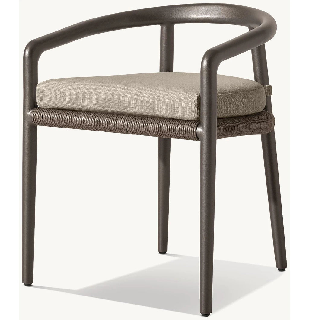 Outdoor Dining Set Rattan And Concrete Modern Luxury Alfresco Outdoor Living Australia