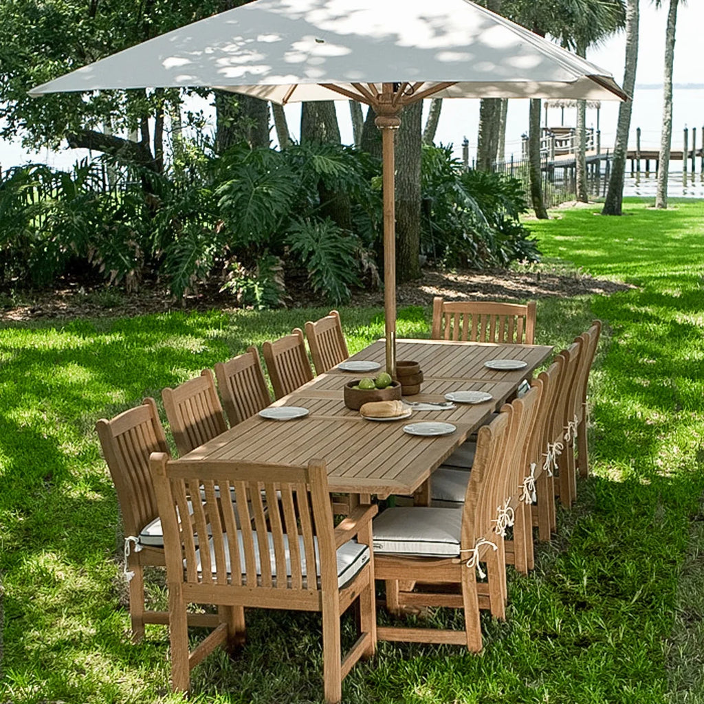 Teak Dining Set Outdoor Furniture Traditional Alfresco Outdoor Living Australia