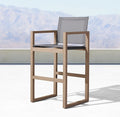 Teak Bar Set Traditional Handcrafted Alfresco Outdoor Living Australia