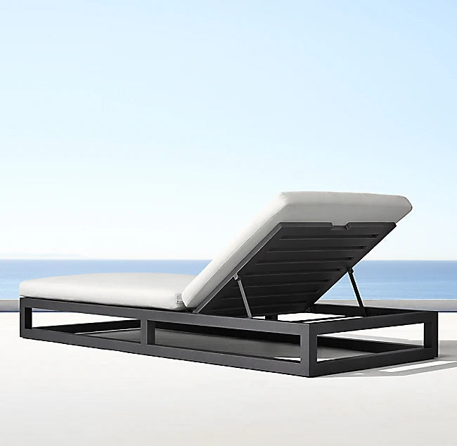Outdoor Chaise Lounger Contemporary Aluminum Alfresco Outdoor Living Australia