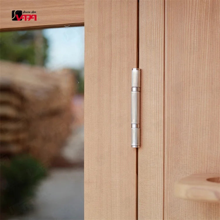 Panoramic Red Cedar Barrel Sauna Modern Design Alfresco Outdoor Living Australia