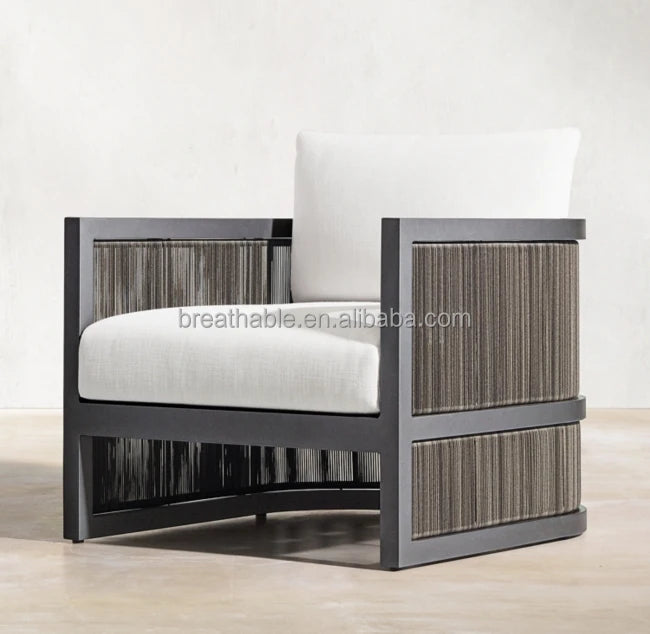 Custom Outdoor Furniture Modular Aluminium Sofa Set Modern Alfresco Outdoor Living Australia
