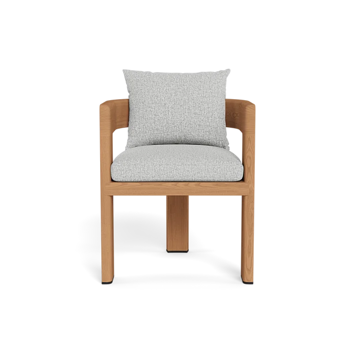 Custom Teak Outdoor Dining Chair Mid-Century Modern Alfresco Outdoor Living Australia