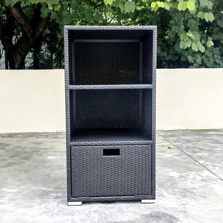 Custom Furniture Rattan Cabinet Contemporary Alfresco Outdoor Living Australia