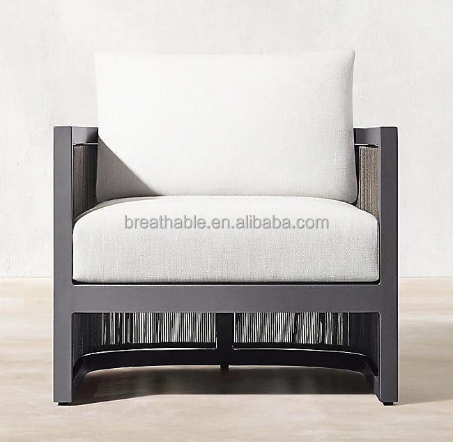 Custom Outdoor Furniture Modular Aluminium Sofa Set Modern Alfresco Outdoor Living Australia