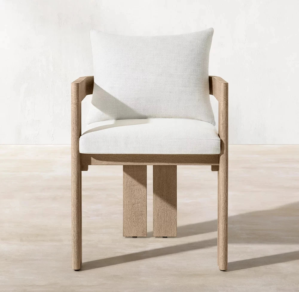 Custom Outdoor Furniture Teak Dining Chair Modern Luxury Alfresco Outdoor Living Australia