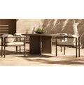 Designer Outdoor Furniture Aluminum Dining Set Contemporary Alfresco Outdoor Living Australia