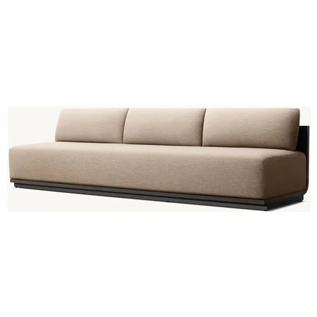 Outdoor Sectional Sofa Aluminum Rope Contemporary Modular Alfresco Outdoor Living