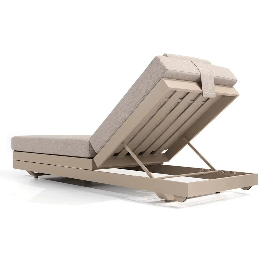 Custom Outdoor Sun Lounger Minimalist Aluminum Alfresco Outdoor Living Australia