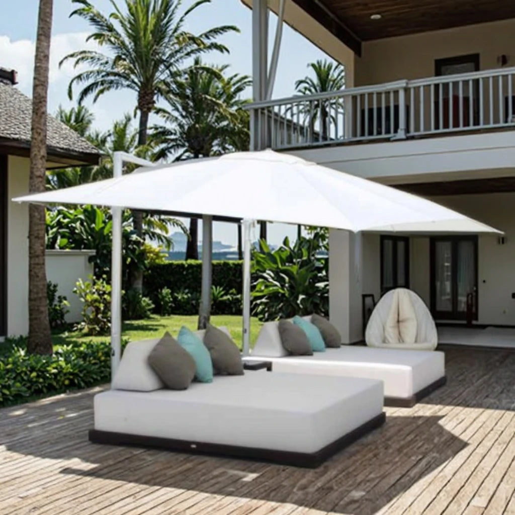 Designer Outdoor Lounge Double Seater Aluminium Alfresco Outdoor Living Australia