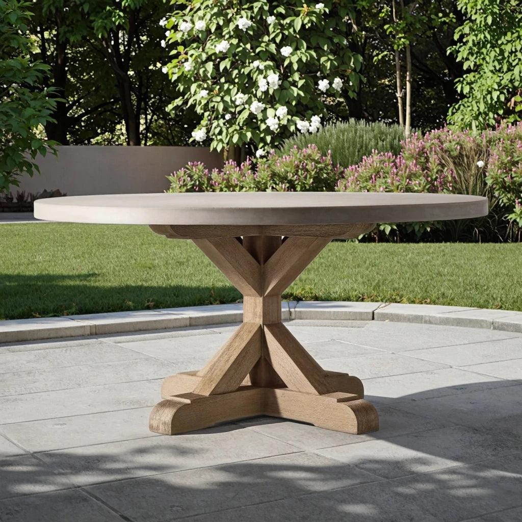 Custom Outdoor Furniture Table Concrete Top Alfresco Outdoor Living Australia