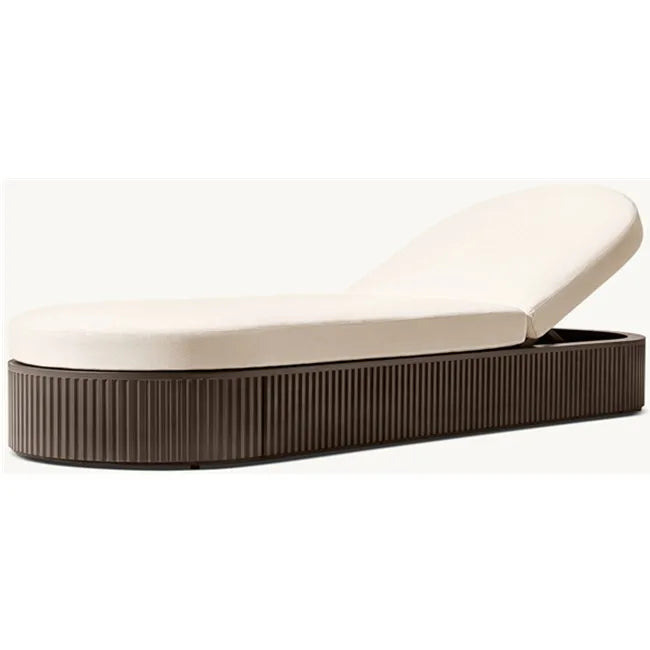 Aluminum Chaise Lounge Modern Minimalist Alfresco Outdoor Living Australia