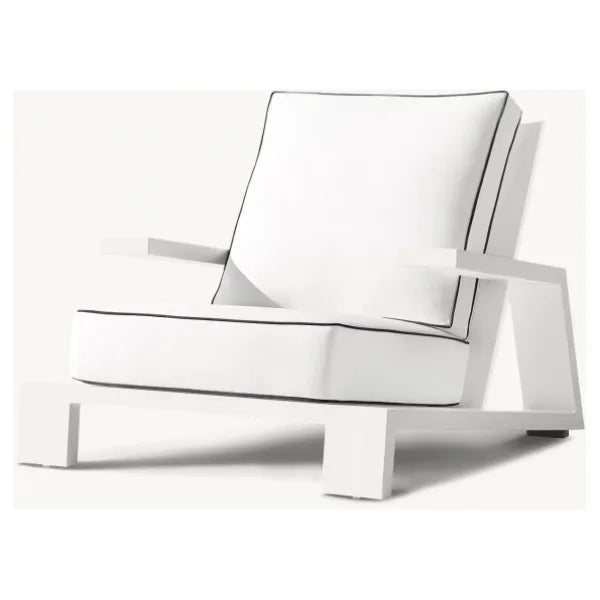 Designer Outdoor Furniture Aluminum Chair Sculptural Alfresco Outdoor Living Australia