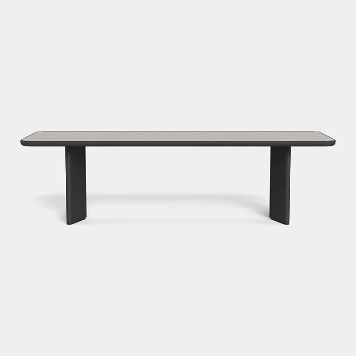 Custom Outdoor Dining Table Powder Coated Aluminium Alfresco Outdoor Living Australia