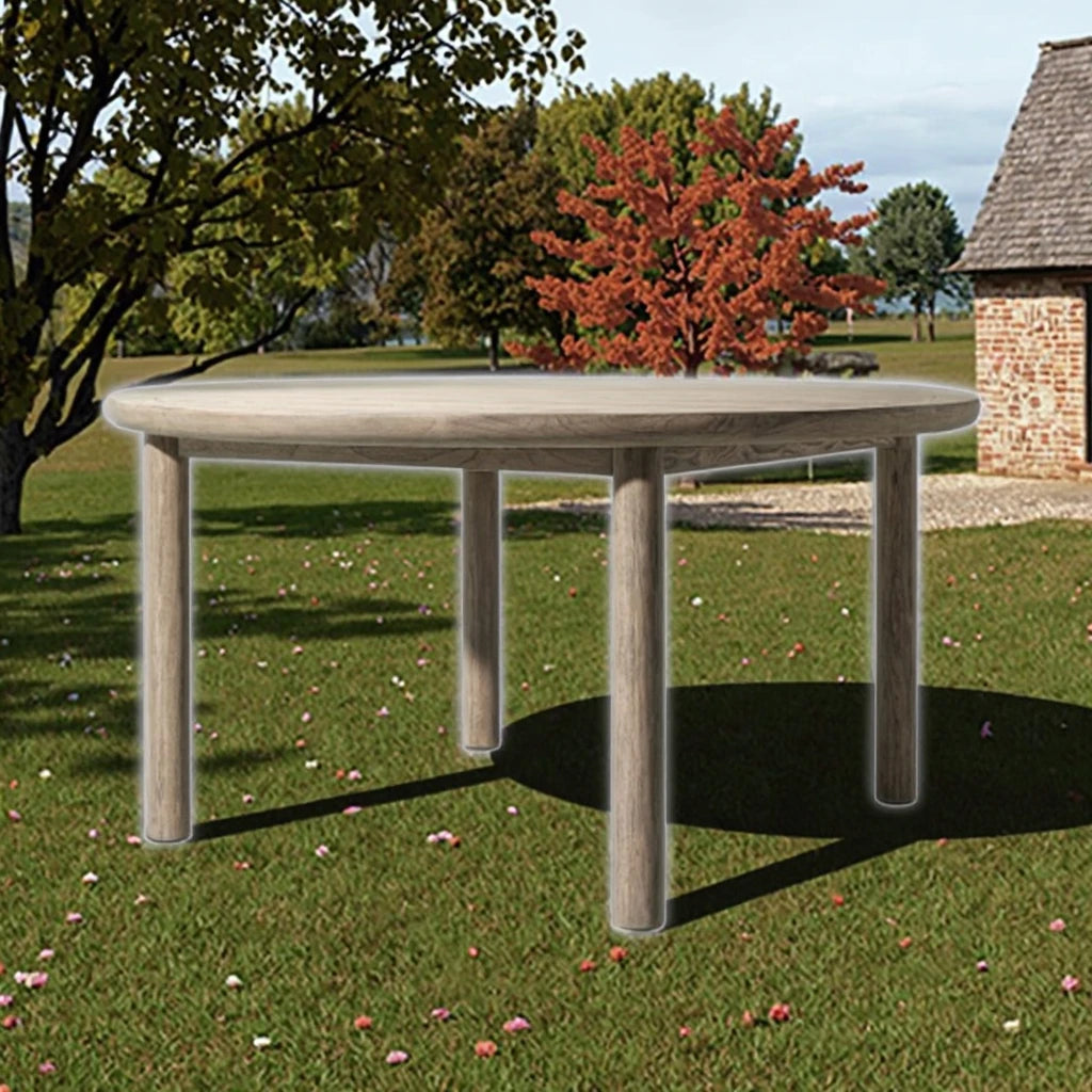 Custom Outdoor Furniture Round Dining Table Alfresco Outdoor Living Australia