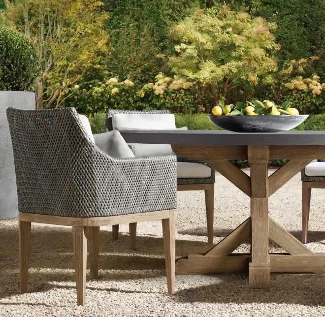 Custom Outdoor Furniture Table Concrete Top Alfresco Outdoor Living Australia