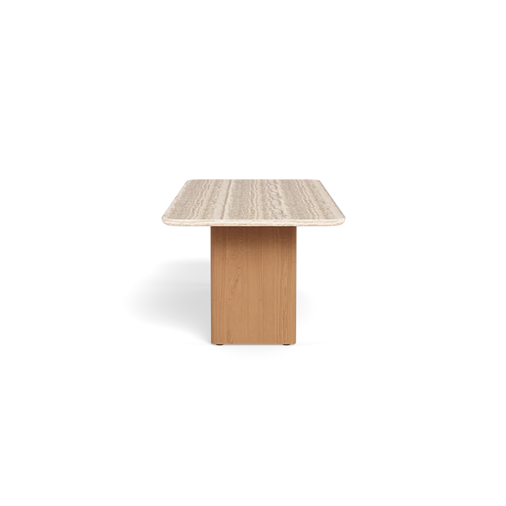 Solid Teak Outdoor Dining Table Modern Sculptural Alfresco Outdoor Living Australia