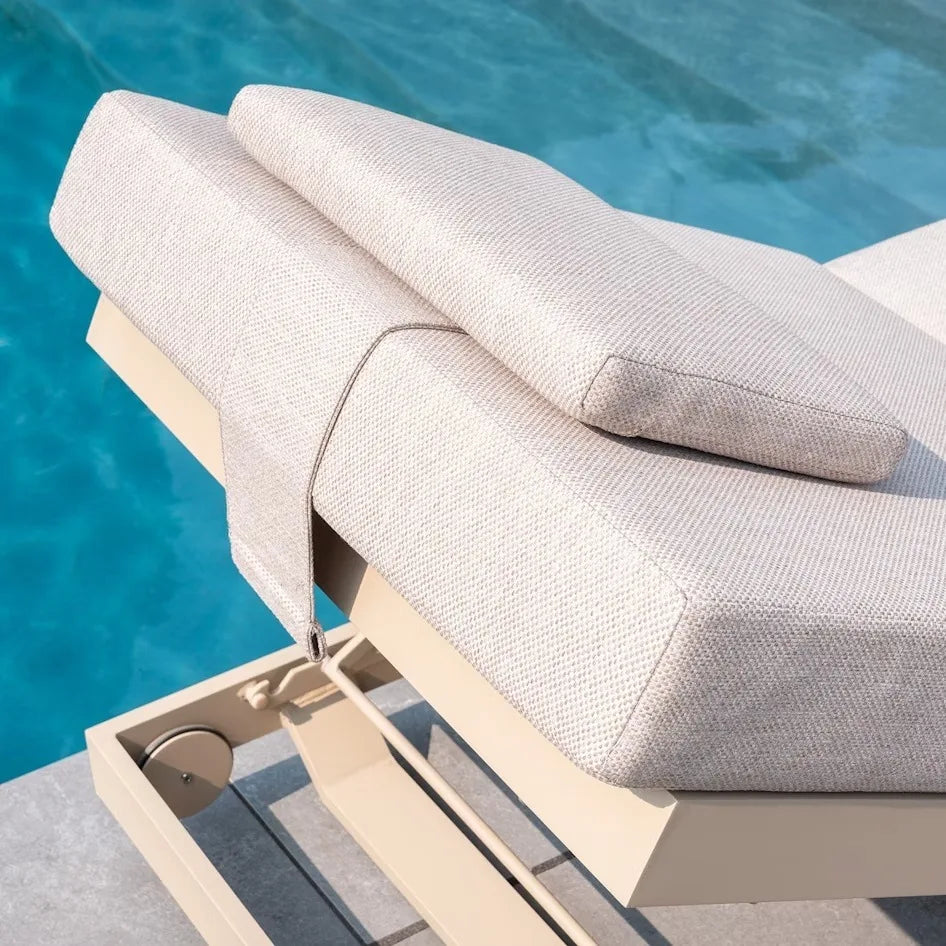 Custom Outdoor Sun Lounger Minimalist Aluminum Alfresco Outdoor Living Australia