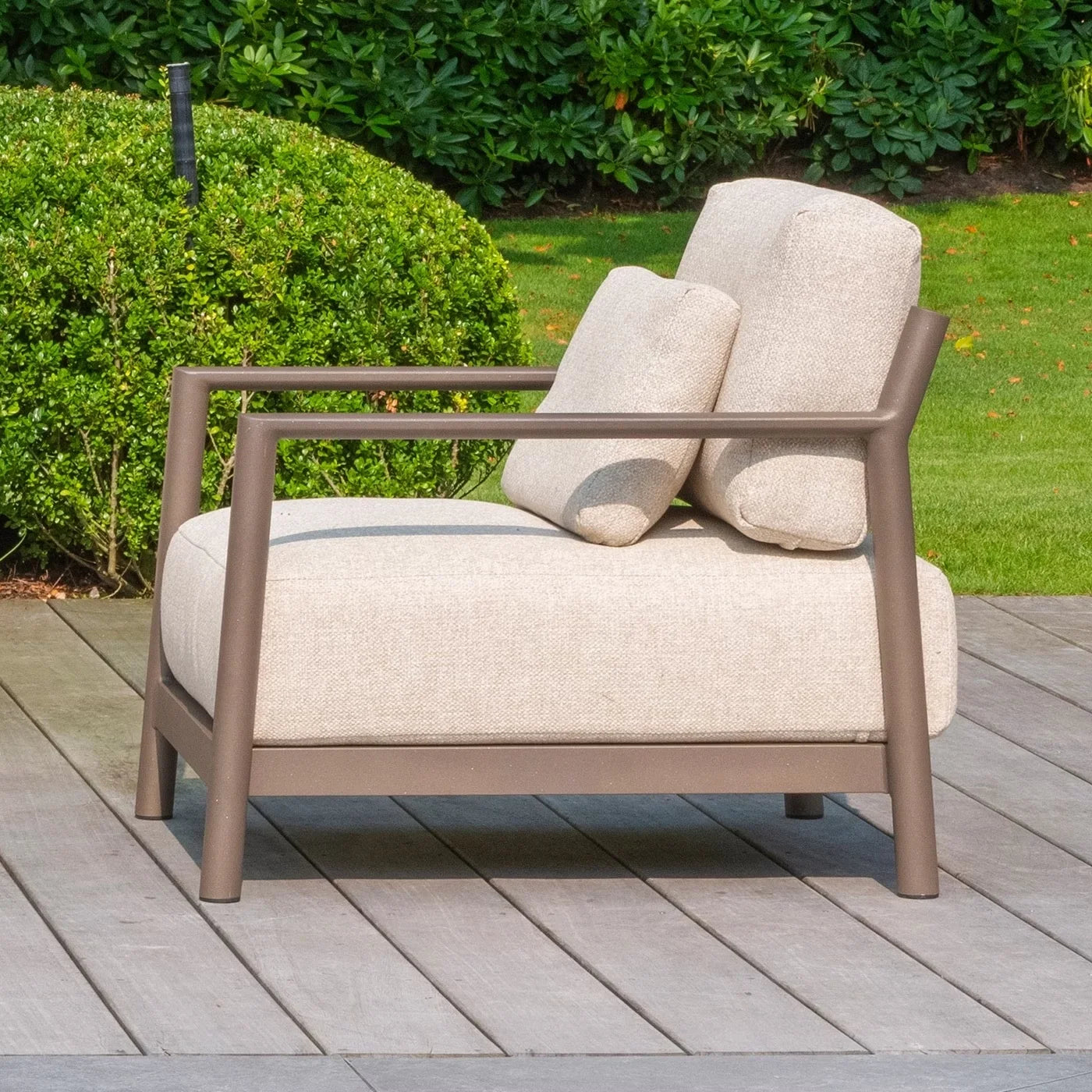 4-Seater Aluminium Outdoor Sofa Modern Minimalist Alfresco Outdoor Living Australia