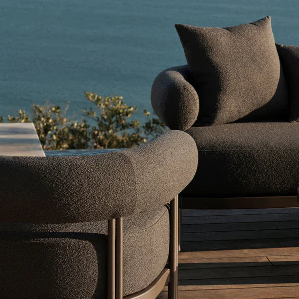 Custom Outdoor Furniture Single Seat Sofa Chair Minimalist Alfresco Outdoor Living Australia