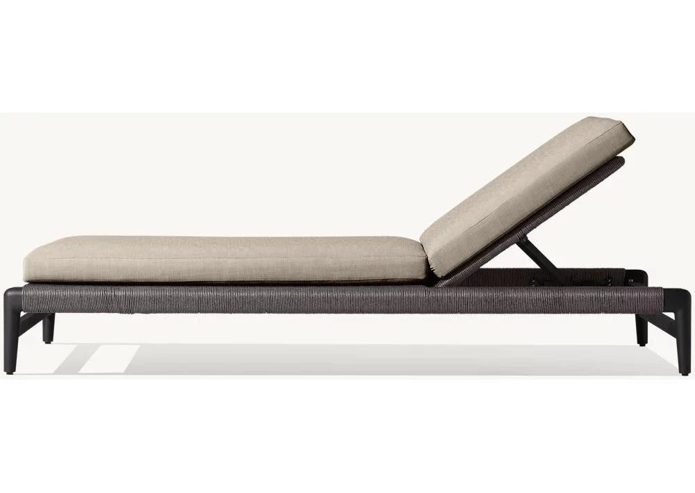 Aluminium Sun Lounger Rattan-Style Alfresco Outdoor Living Australia