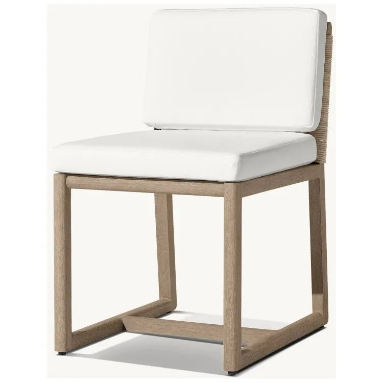 Solid Teak Outdoor Dining Table Contemporary Alfresco Outdoor Living Australia