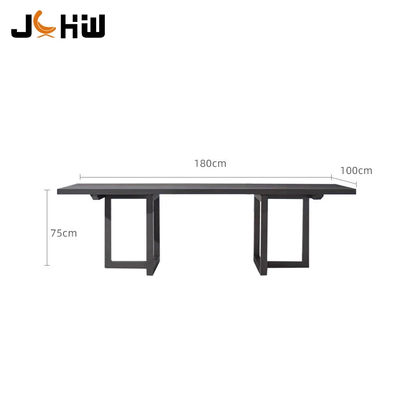 Modern Teak Garden Dining Set 6-8 Seater Outdoor Furniture