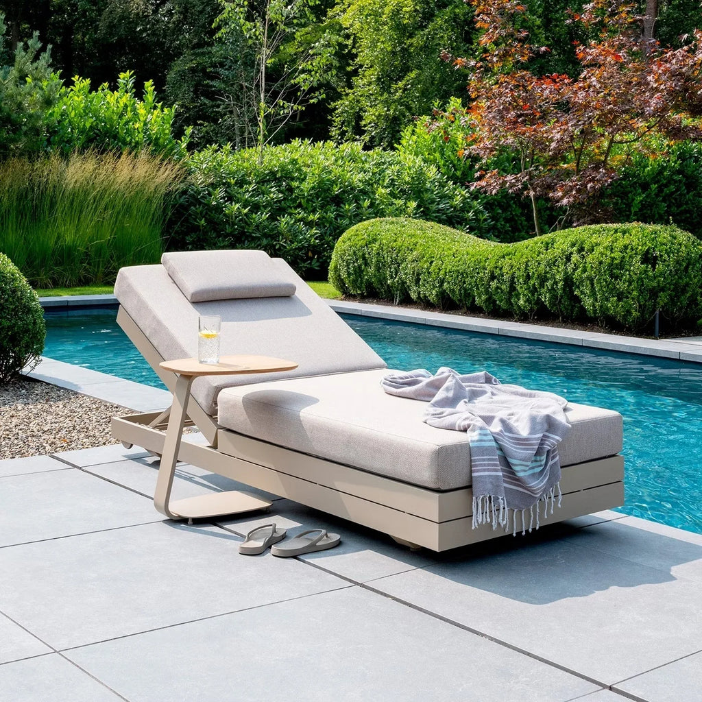 Custom Outdoor Sun Lounger Minimalist Aluminum Alfresco Outdoor Living Australia
