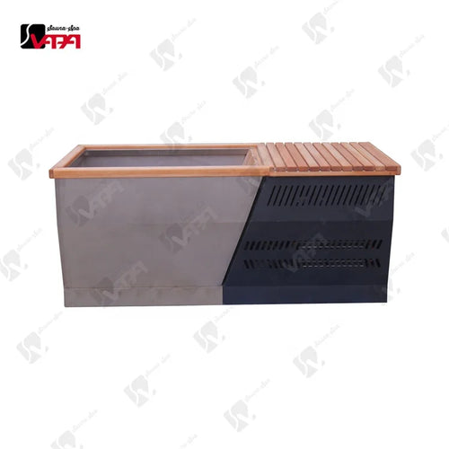 Cold Water Therapy Tub Alder Wood Alfresco Outdoor Living Australia