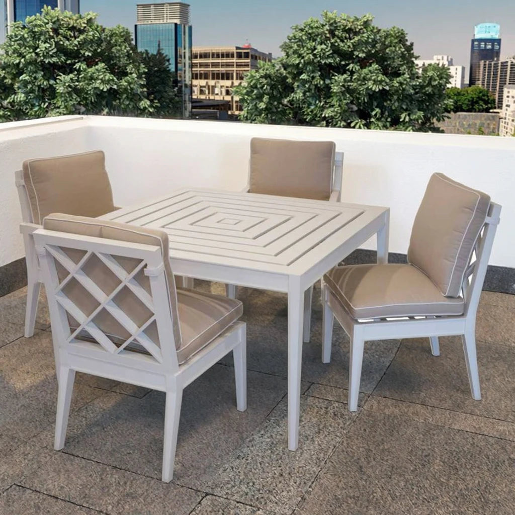 Custom Outdoor Furniture Dining Set Minimalist Alfresco Outdoor Living Australia