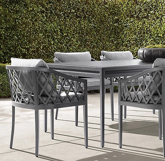 Designer Outdoor Dining Set Rectangle Alfresco Outdoor Living Australia