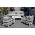 Luxury Aluminium Sofa Set Contemporary All-weather Alfresco Outdoor Living Australia