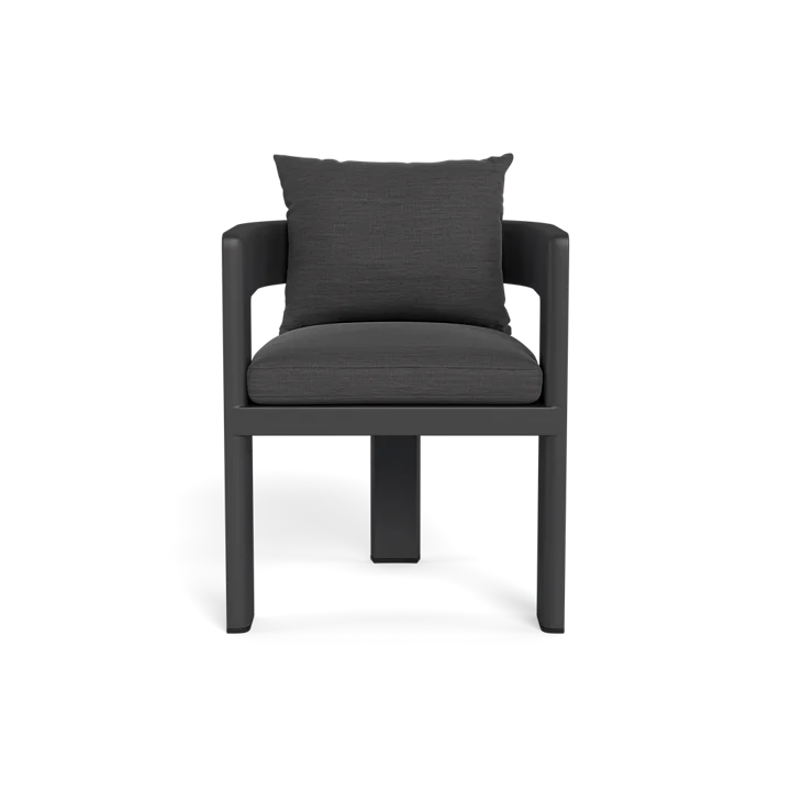 Custom Outdoor Dining Chair Curved Back Aluminum Alfresco Outdoor Living Australia