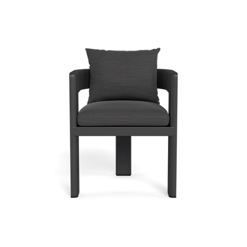 Custom Outdoor Dining Chair Curved Back Aluminum Alfresco Outdoor Living Australia