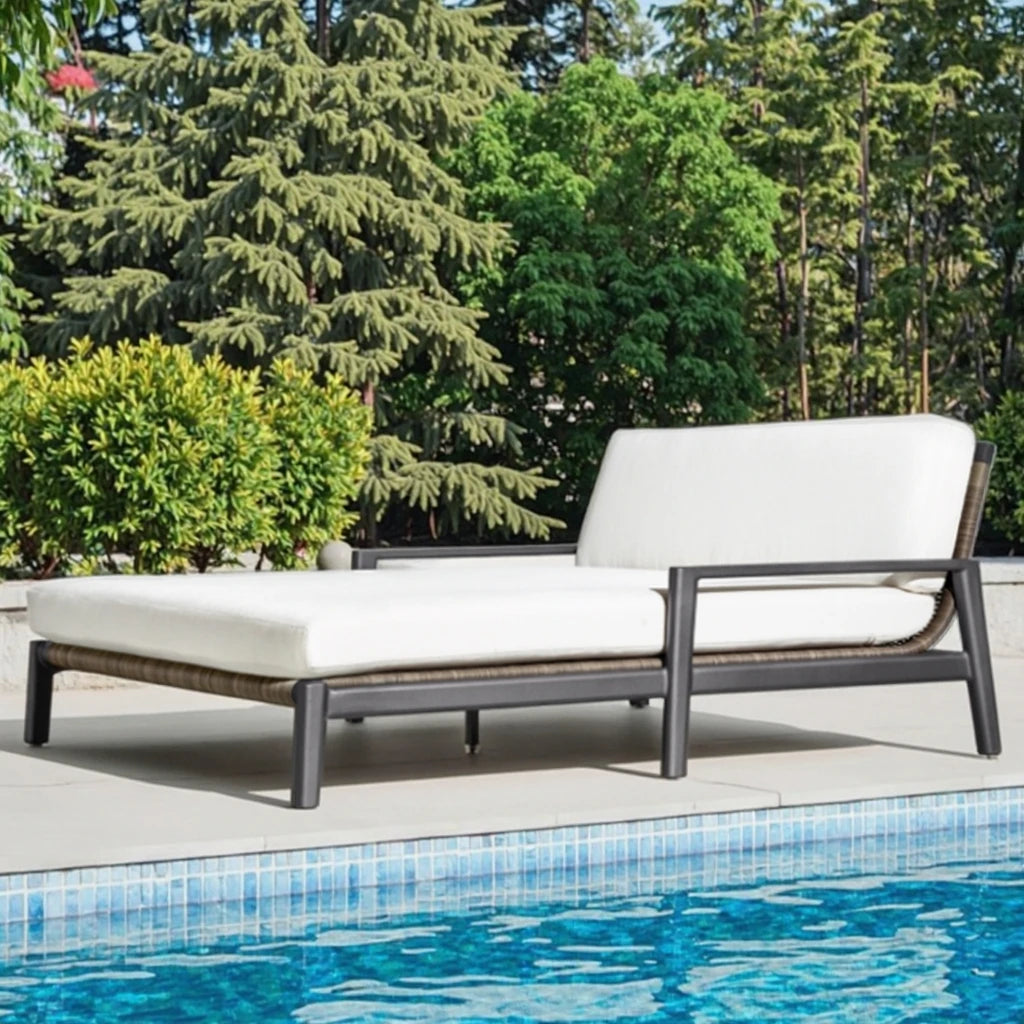 Double Seat Sun Lounger Furniture Contemporary Alfresco Outdoor Living Australia