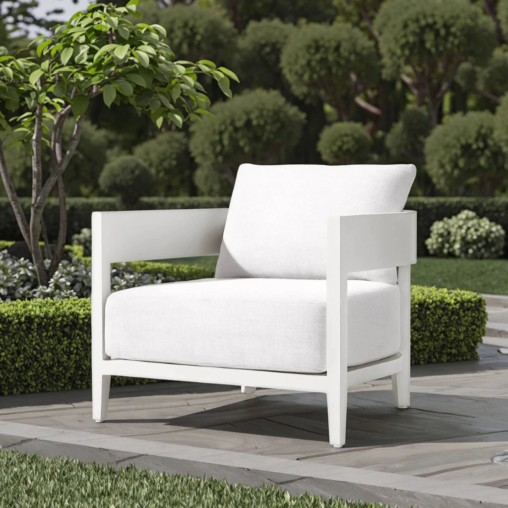 Outdoor Single Sofa Chair Modern Aluminium Alfresco Outdoor Living Australia