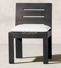Custom Aluminum Outdoor Dining Set Modern Minimalist Alfresco Outdoor Living Australia
