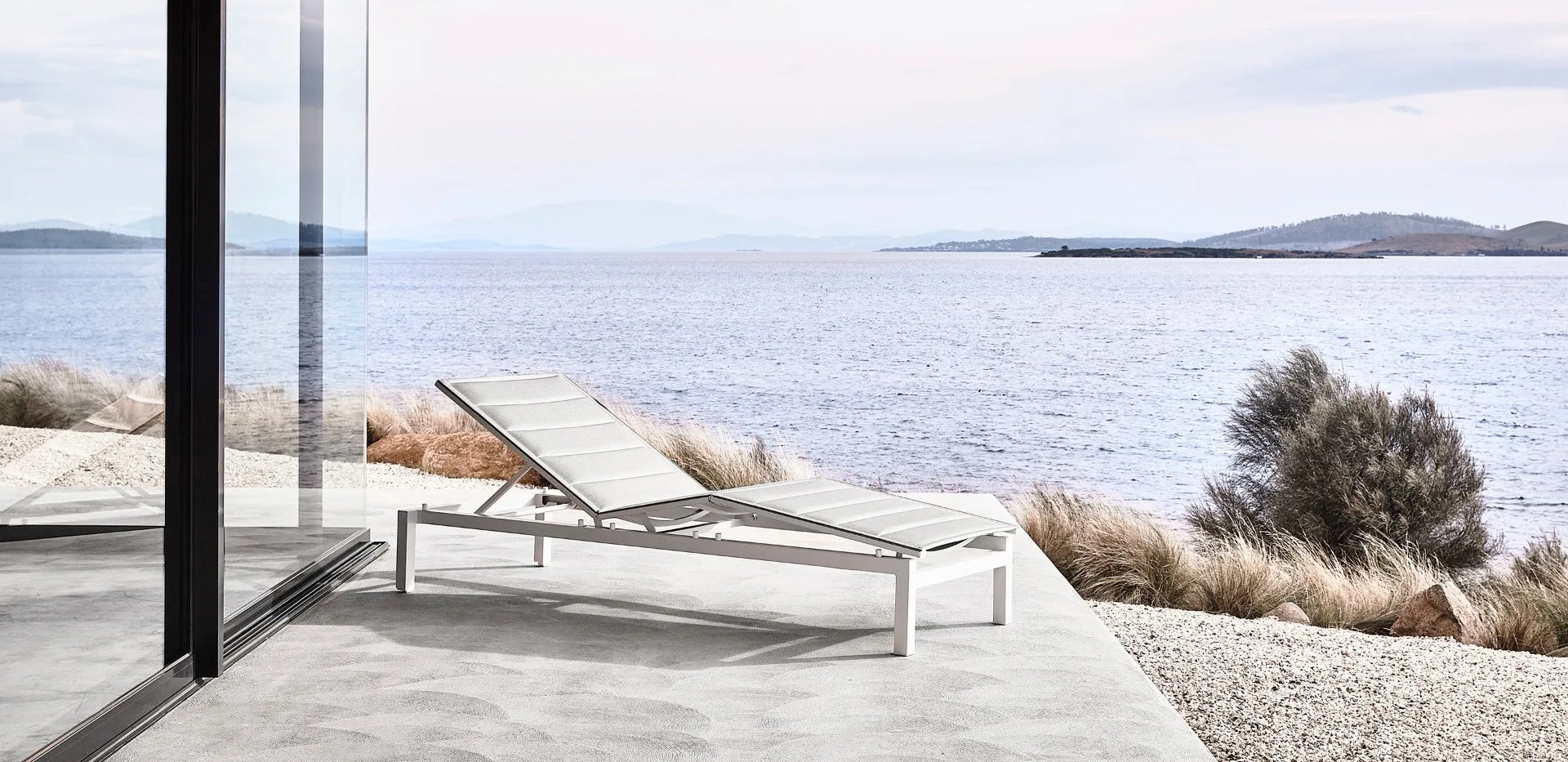 Custom Outdoor Sun Lounger Foldable Daybed Aluminium Alfresco Outdoor Living Australia