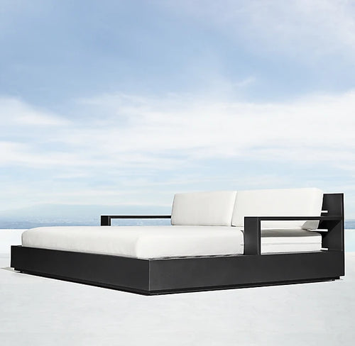 Aluminum Double Seat Daybed Contemporary Alfresco Outdoor Living Australia