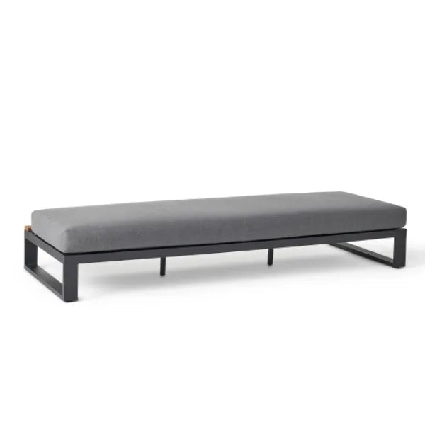 Custom Teak Aluminium Sofa Contemporary Style Alfresco Outdoor Living Australia