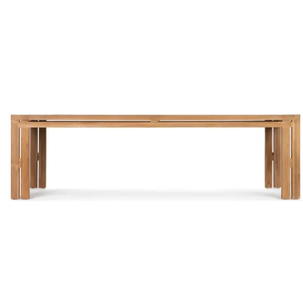 Custom Outdoor Furniture Teak Dining Table Architectural Alfresco Outdoor Living Australia